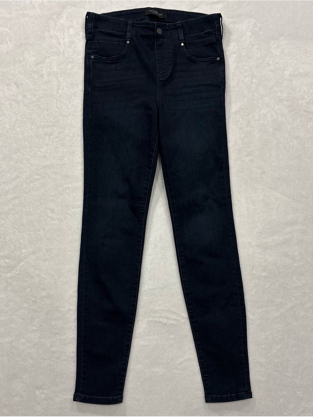 Liverpool Los Angeles The Gia Glider Skinny Dark Denim Jeans Women’s Size 6/28